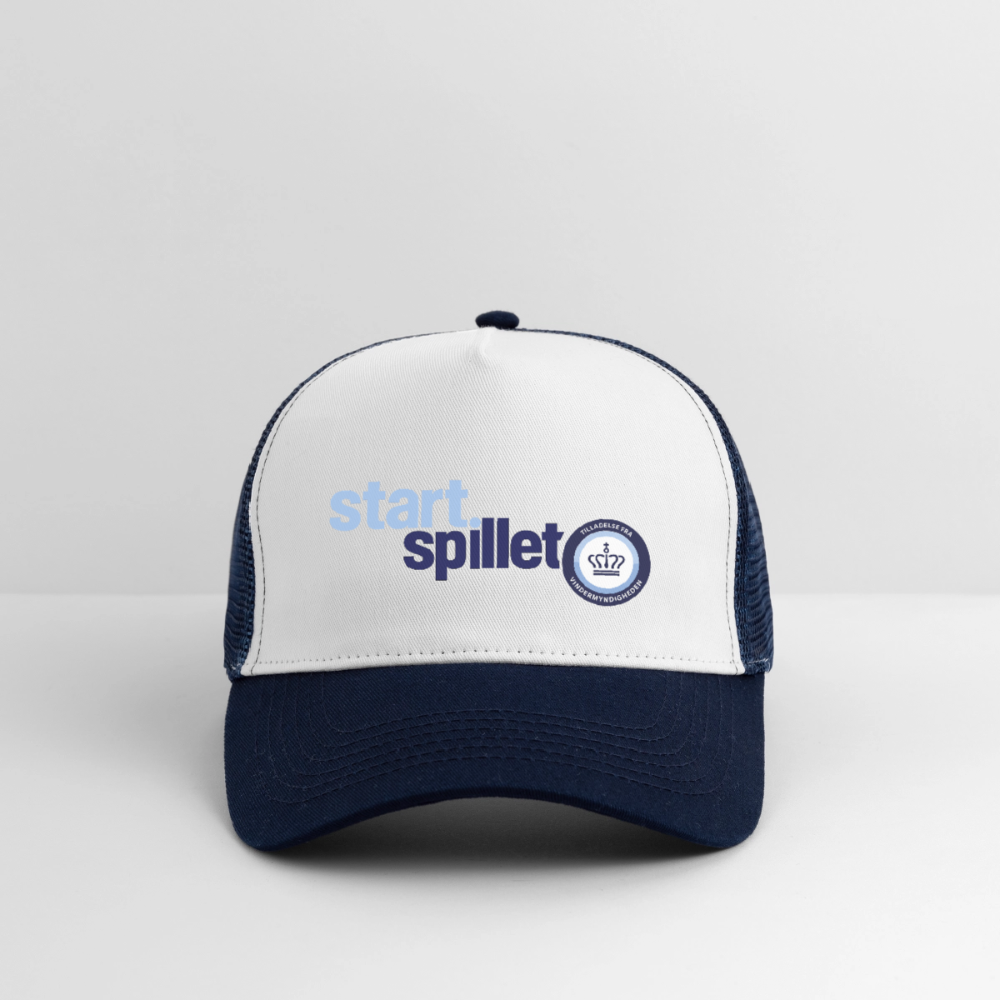 Start Spillet Cap - white/navy